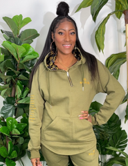 ICONIC OLIVE HOODIE